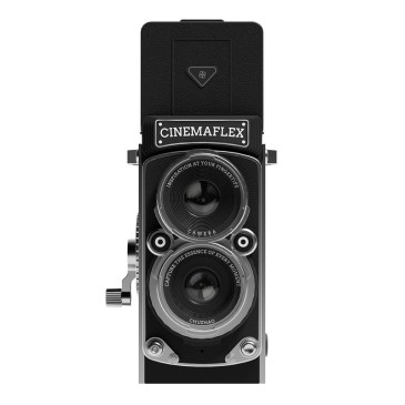 Cinemaflex Retro Digital Camera: Fun Camera with Hand-Crank Recording