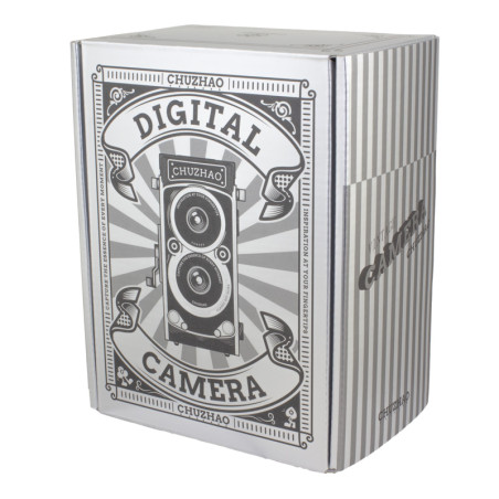 Cinemaflex Retro Digital Camera: Fun Camera with Hand-Crank Recording