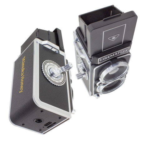 Cinemaflex Retro Digital Camera: Fun Camera with Hand-Crank Recording