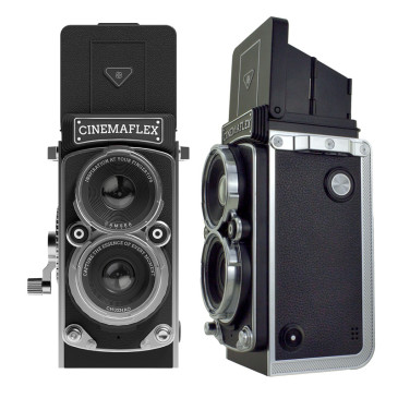 Cinemaflex Retro Digital Camera: Fun Camera with Hand-Crank Recording
