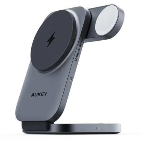 Aukey qi2 Foldable 3-in-1 Magnetic Ultra Fast Wireless Charger